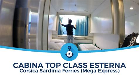 Cabina Top Class Corsica Sardinia Ferries (Mega Express).